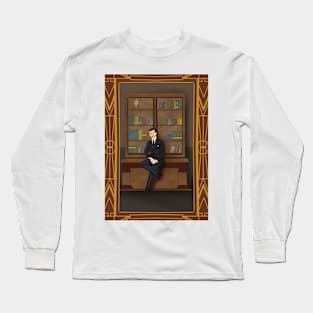 Art Deco Vampire II Long Sleeve T-Shirt